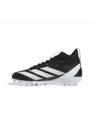 adidas Adizero Impact.2 Mid Men's Football Cleats Core Black/Cloud White size 9